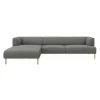 Teron venstrevendt sofa med chaiselong