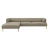 Teron venstrevendt sofa med chaiselong
