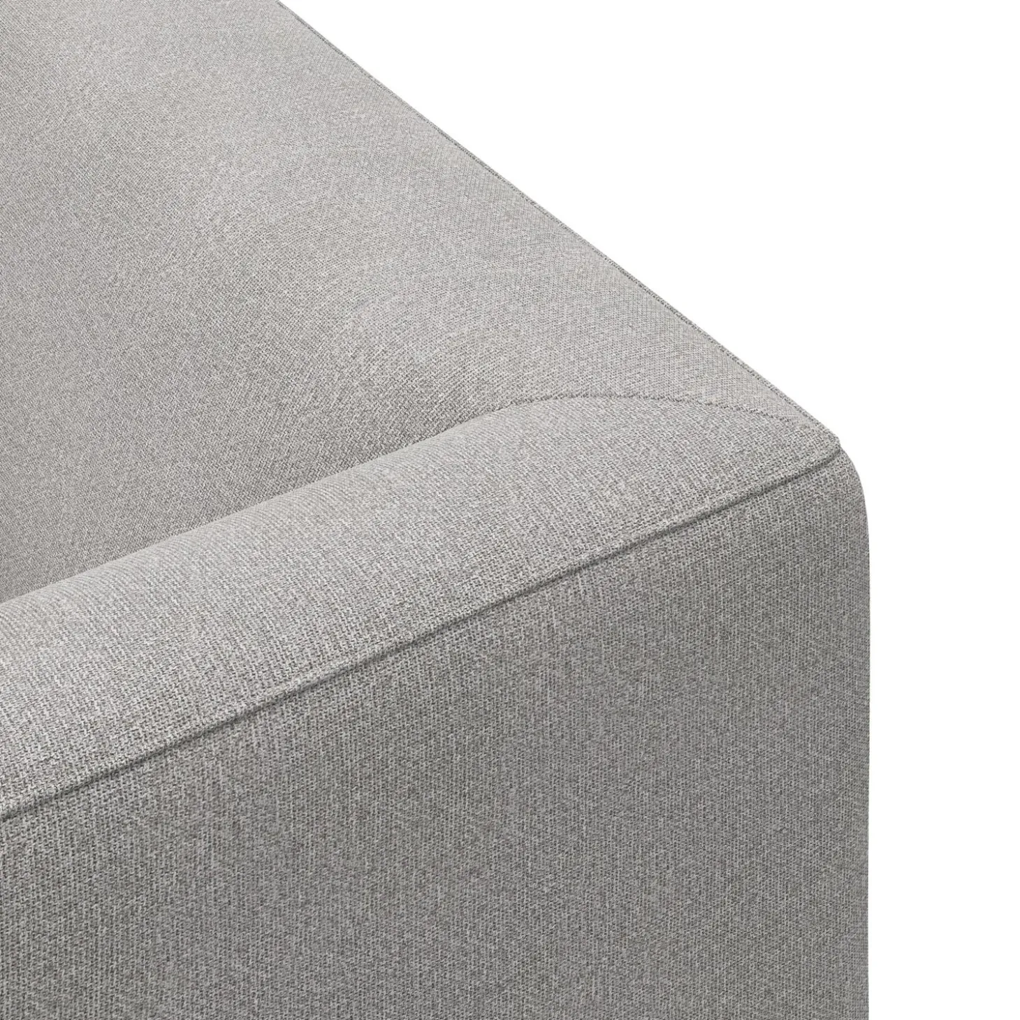 Teron venstrevendt sofa med pufafslutning