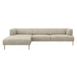 Teron venstrevendt sofa med chaiselong