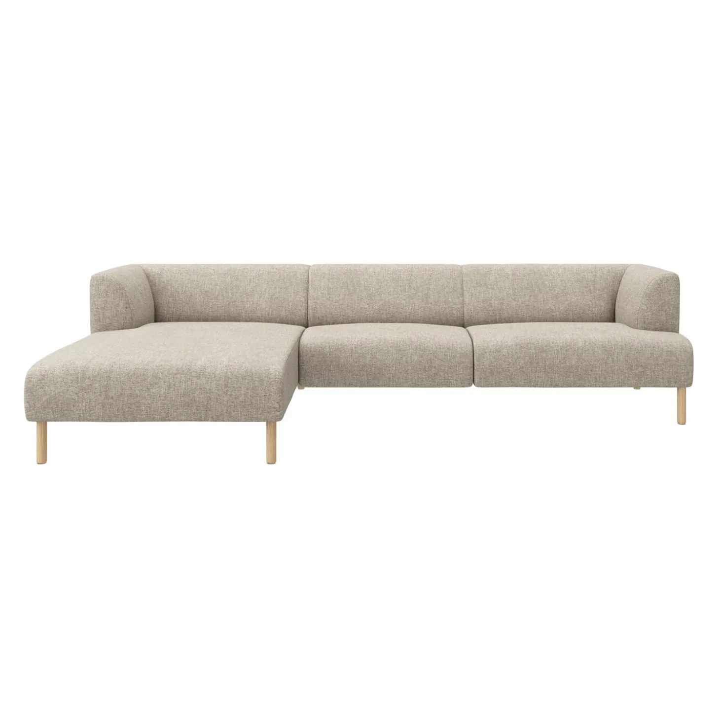 Teron venstrevendt sofa med chaiselong