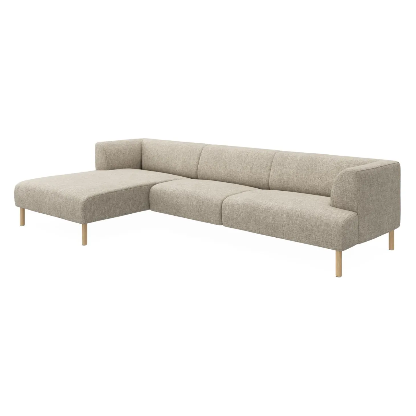 Teron venstrevendt sofa med chaiselong