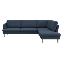 Timian højrevendt hjørnesofa med pufafslutning