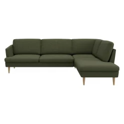 Timian højrevendt hjørnesofa med pufafslutning