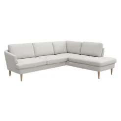 Timian højrevendt hjørnesofa med pufafslutning