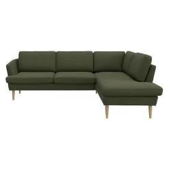 Timian højrevendt hjørnesofa med pufafslutning
