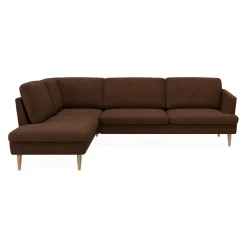 Timian venstrevendt hjørnesofa med pufafslutning