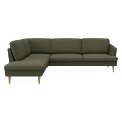Timian venstrevendt hjørnesofa med pufafslutning
