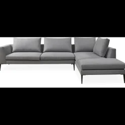 Vetland højrevendt hjørnesofa med pufafslutning