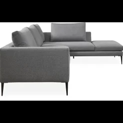 Vetland højrevendt hjørnesofa med pufafslutning