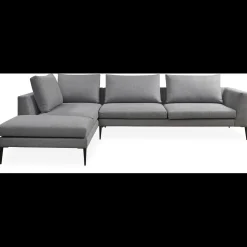 Vetland venstrevendt hjørnesofa med pufafslutning