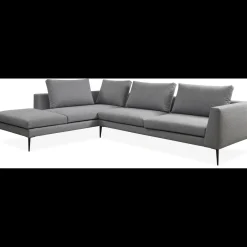 Vetland venstrevendt hjørnesofa med pufafslutning