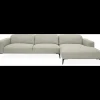 Volanti højrevendt sofa med chaiselong
