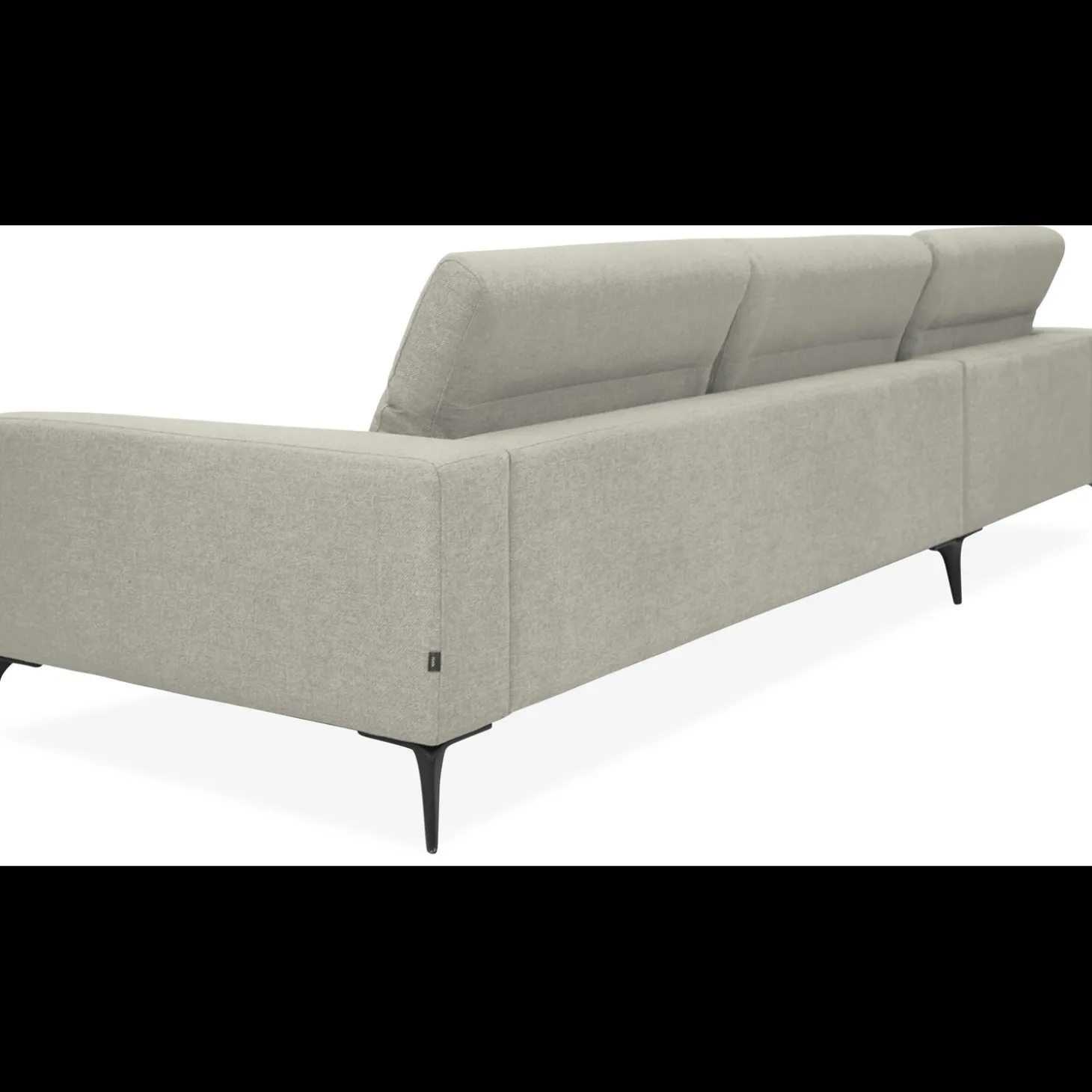 Volanti venstrevendt sofa med chaiselong