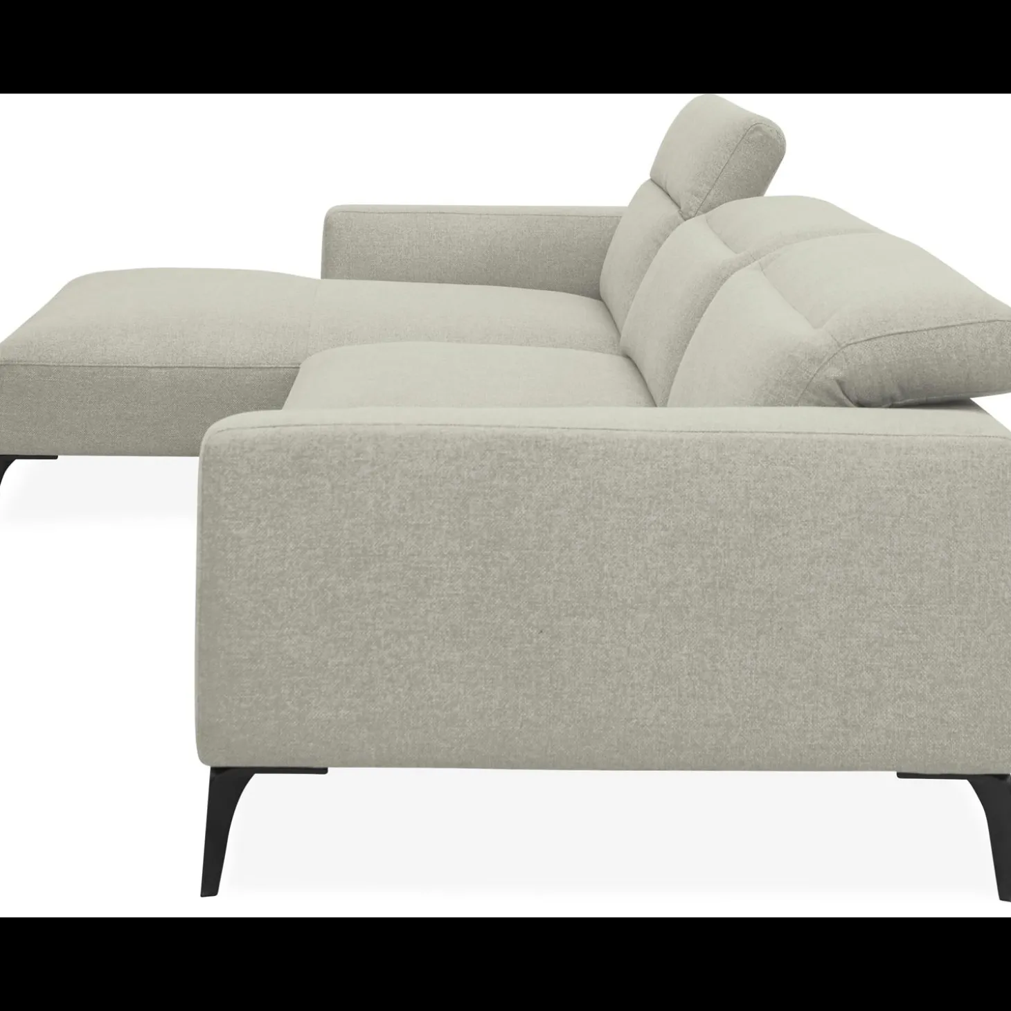 Volanti venstrevendt sofa med chaiselong