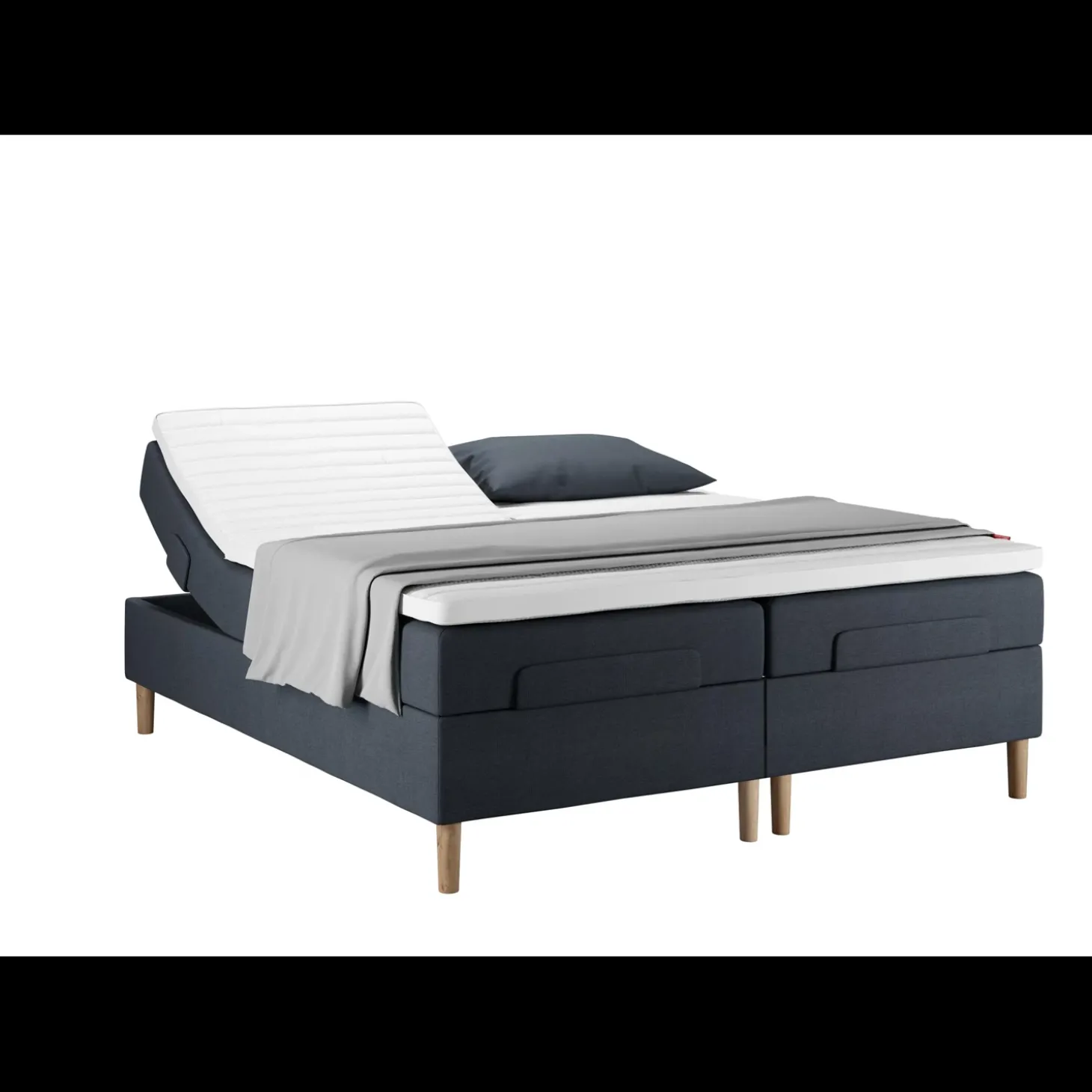 Wonderland 412 W8 inkl. topmadras, 210 x 210 cm elevationsseng