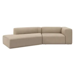 Zano 2-pers. højrevendt sofa med pufafslutning