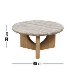 Zante Sofabord 33 x 65 cm